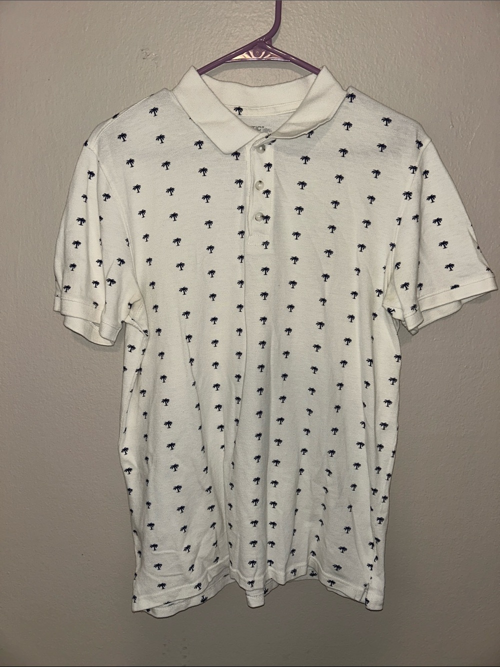 Short Sleeve half button up